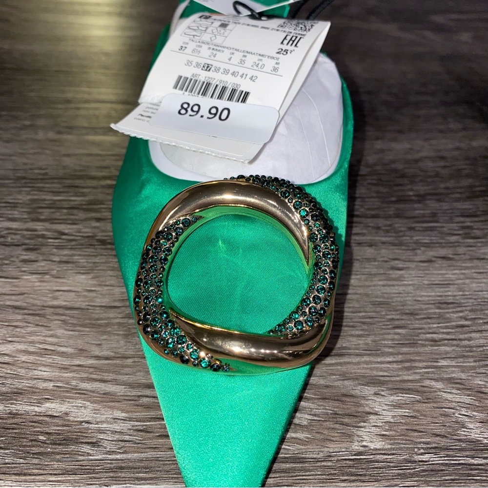 ZARA Embellished Mules - Picture 11 of 16